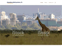 Tablet Screenshot of clarendonglobalpartners.com